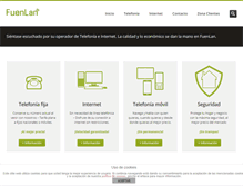 Tablet Screenshot of fuenlan.es